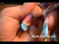 Sunset Nail Art Design :::.. ☆ Jennifer Perez of Mystic Nails NAIL ART